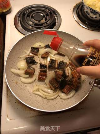 日式鳗鱼亲子丼的做法步骤:6