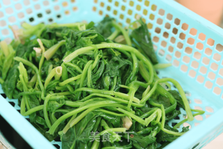 凉拌菠菜的做法步骤:4