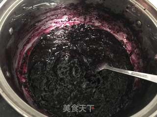 蓝莓果酱的做法步骤:4