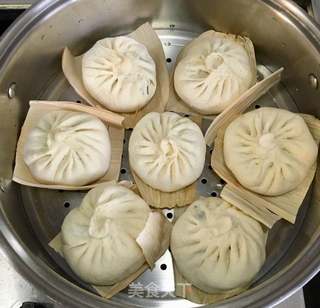 胶东茴香大包子的做法步骤:9