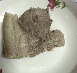 宝宝款白切猪肉的做法步骤:5