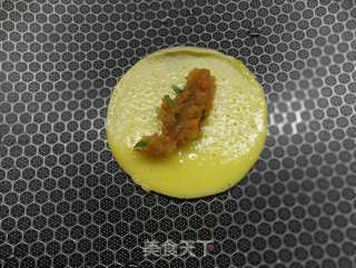 鸡肉蔬菜蛋饺的做法步骤:9