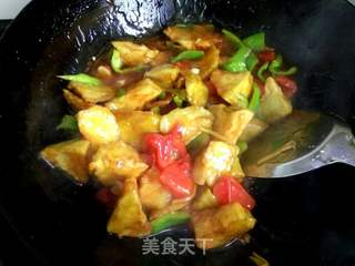 家常烧茄子的做法步骤:13