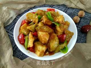 家常烧茄子的做法步骤:14