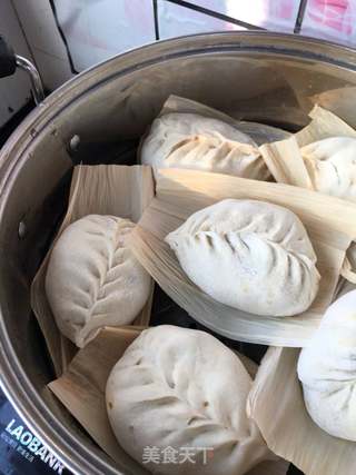 咸菜肉丁包的做法步骤:14