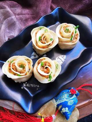 玫瑰饺子的做法步骤:12