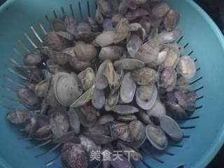 爆炒花甲的做法步骤:7