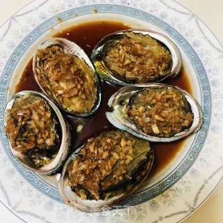 蒜蓉蒸鲍鱼的做法步骤：9