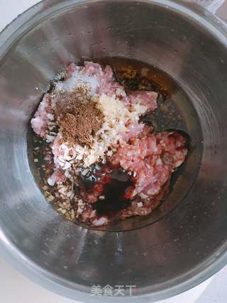 茄子猪肉包的做法步骤：5