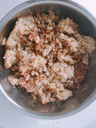 茄子猪肉包的做法步骤:7