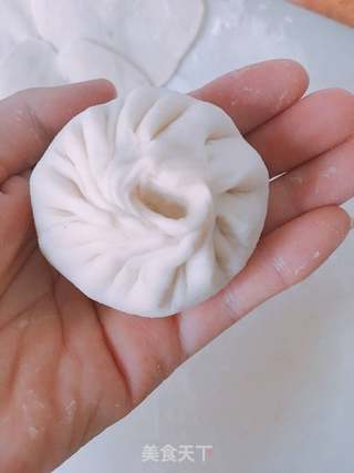 茄子猪肉包的做法步骤：12