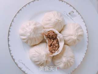 茄子猪肉包的做法步骤：17