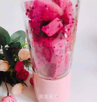 火龙果泥的做法步骤：3