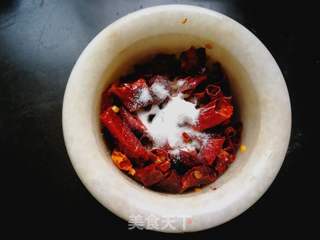 自制辣椒油的做法步骤:7