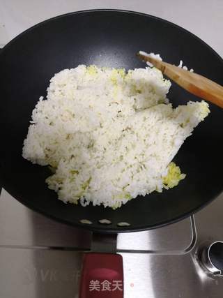 #早餐之蛋炒饭的做法图解5
