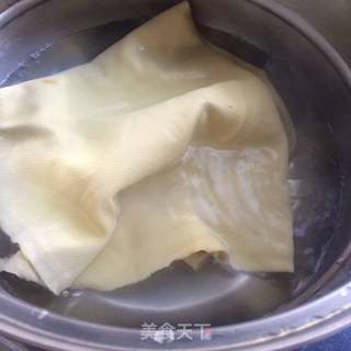 凉拌豆皮的做法步骤:2