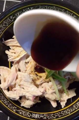 椒盐鸡丝的做法步骤：4