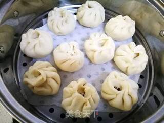 菜干火腿包的做法步骤：7