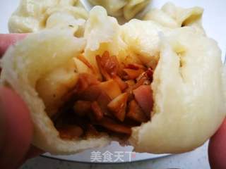 菜干火腿包的做法步骤：9