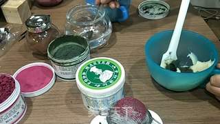 韩式豆沙裱花--多肉植物系列的做法步骤：6