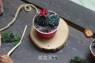 韩式豆沙裱花--多肉植物系列的做法步骤：23