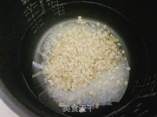 大米燕麦粥的做法步骤:4
