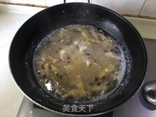 海蛏羹的做法步骤:6