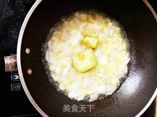 咖喱素炒饭的做法步骤：5