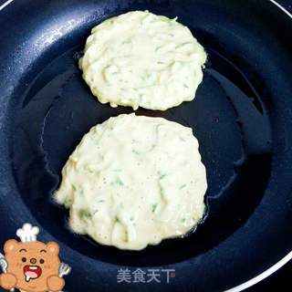 西葫芦鸡蛋饼的做法步骤:6