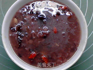 枣杞紫米八宝粽子粥的做法步骤:11