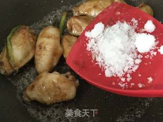 柠香蚝油鸡翅的做法步骤:6