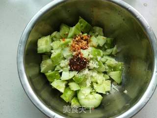 #凉拌菜#快手拍黄瓜的做法步骤:5