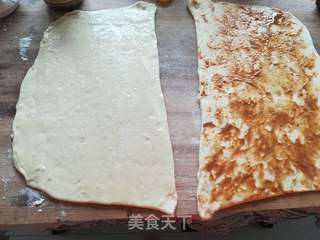 奶香花卷的做法步骤:4