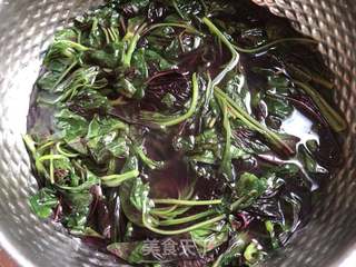 拌苋菜#凉拌菜#的做法步骤:3