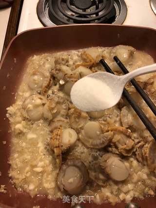 蒜香黄油煎扇贝的做法步骤：8