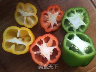 彩椒时蔬拼的做法步骤:2