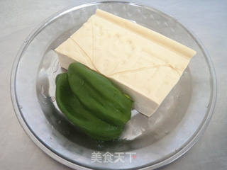 肉末豆腐拌面的做法步骤:2