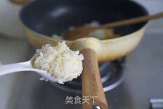 空心菜蛋炒饭的做法步骤:5