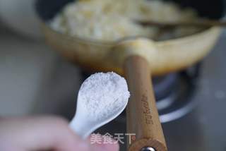 空心菜蛋炒饭的做法步骤:6