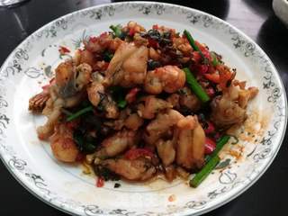 香辣田鸡的做法步骤:9