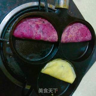咸甜双色饼的做法步骤:11