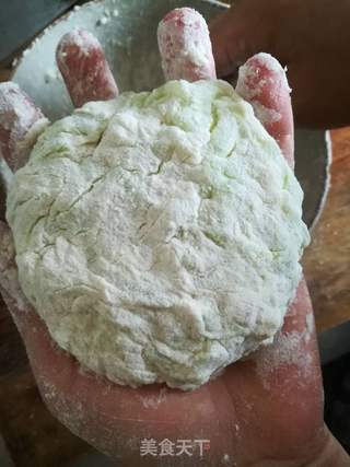 黄瓜煎饼的做法步骤:6