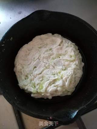黄瓜煎饼的做法步骤:7