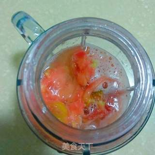 蜂蜜番茄汁的做法步骤:2