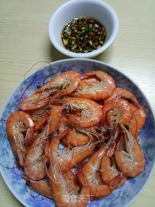 白灼虾的做法步骤:4