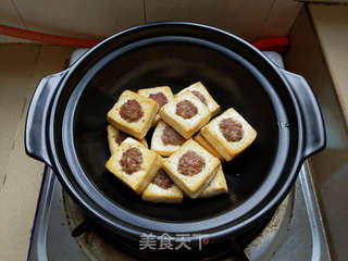 砂锅酿豆腐的做法步骤:7