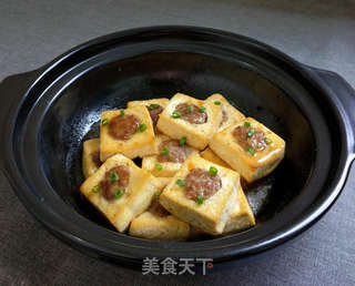 砂锅酿豆腐的做法步骤:9