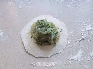 青菜粉丝包的做法步骤:5