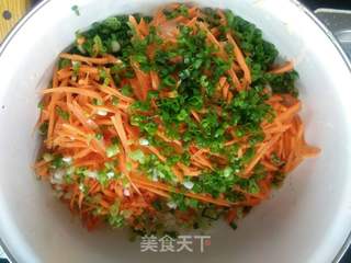 胡萝卜肉包的做法步骤:11