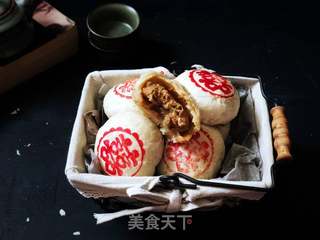 苏式鲜肉月饼的做法步骤:21